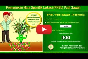 Launching of Pemupukan Hara Spesifik Lokasi (PHSL) Padi Sawah in Indonesia