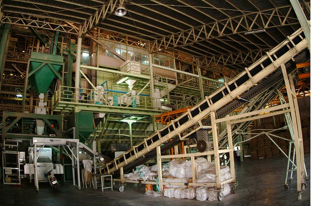 picture of rice manufacturing plant