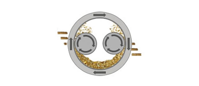 schematic-structure-of-a-ring-die-type-pelletizing-machine